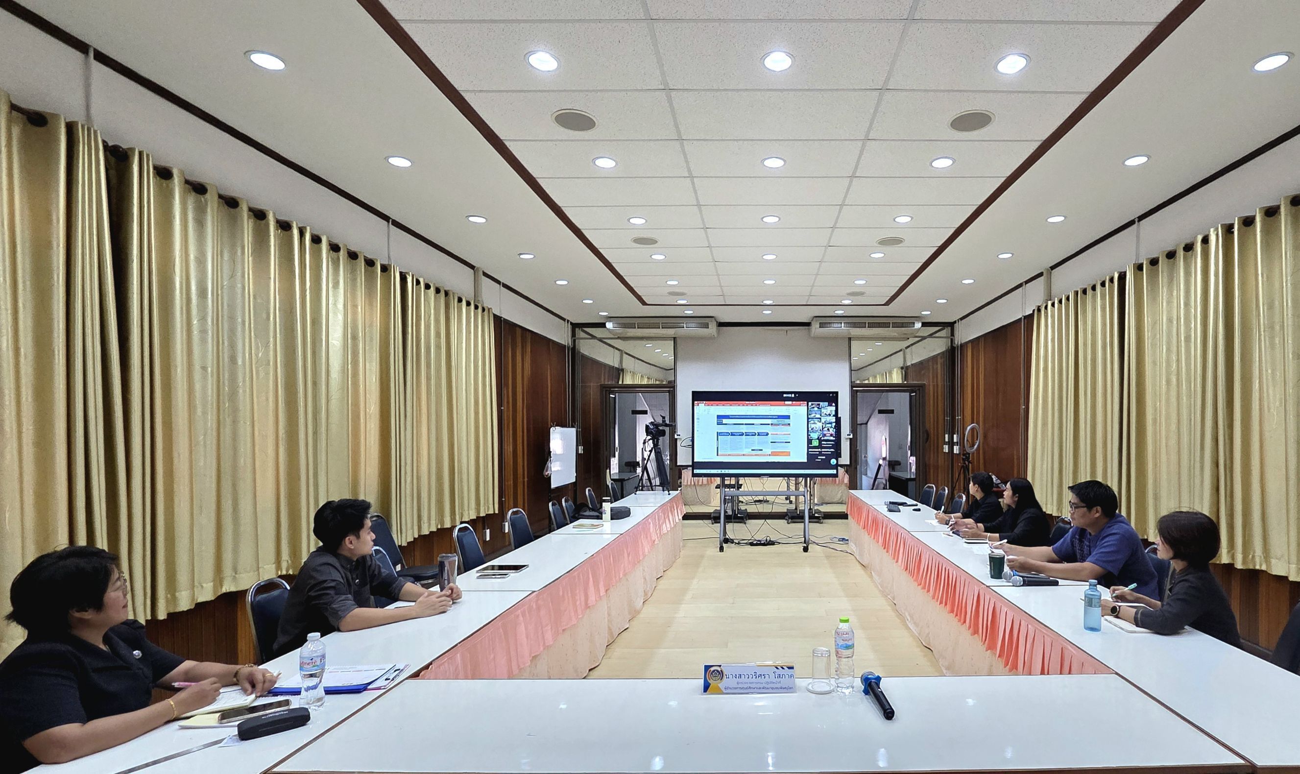 ศพช.พิษณุโลก ประชุมเตรียมความพร้อมการดำเนินงานโครงการพัฒนาและยกระดับการวิจัยและนวัตกรรมงานพัฒนาชุมชน วันอังคารที่ 28 ตุลาคม 2568