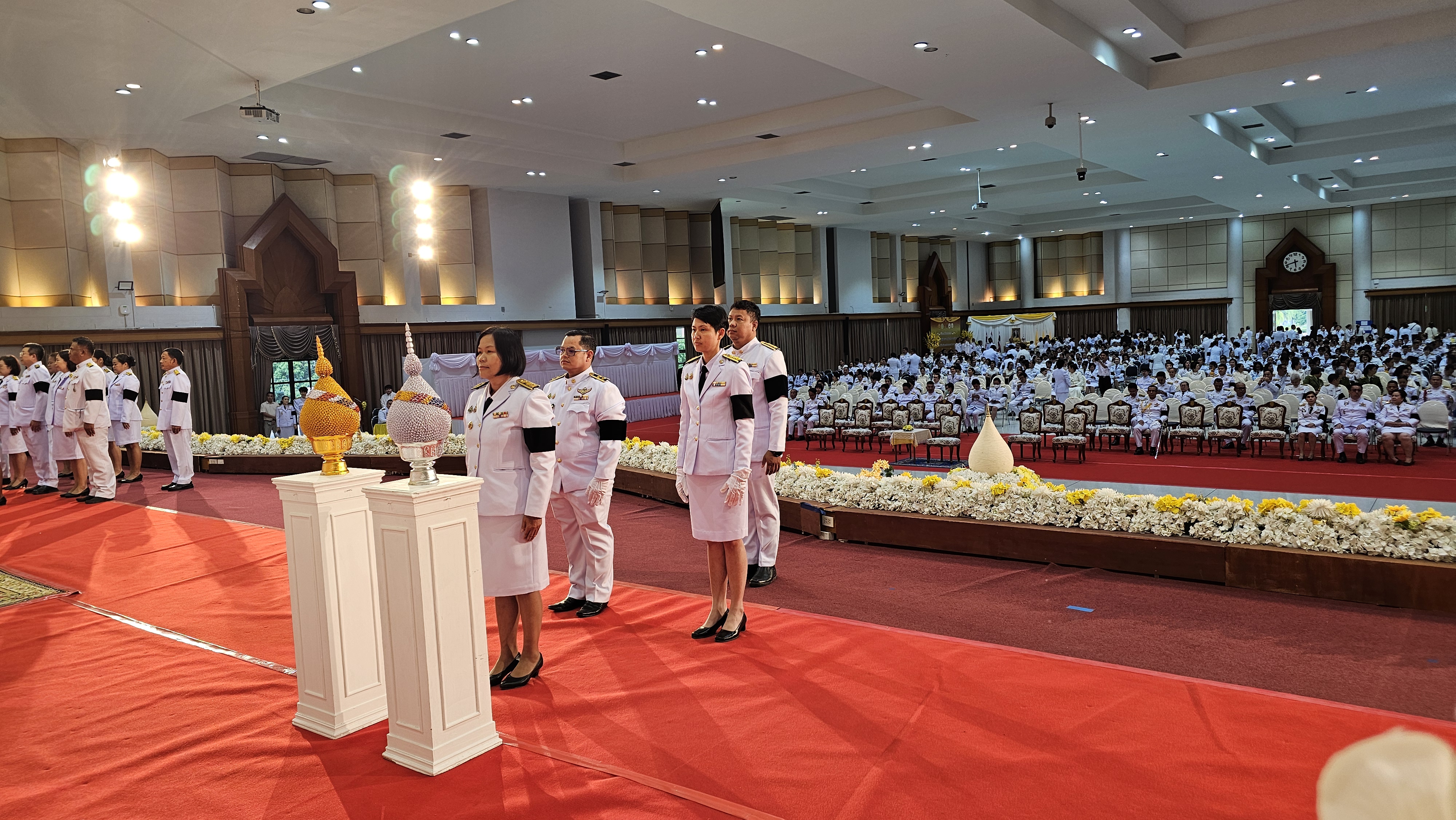 ศพช.พิษณุโลก ร่วมพิธีถวายเครื่องราชสักการะและวางพานพุ่ม และพิธีจุดเทียนถวายพระพรชัยมงคล เฉลิมพระเกียรติพระบาทสมเด็จพระเจ้าอยู่หัว วันที่ 28 กรกฎาคม 2569 