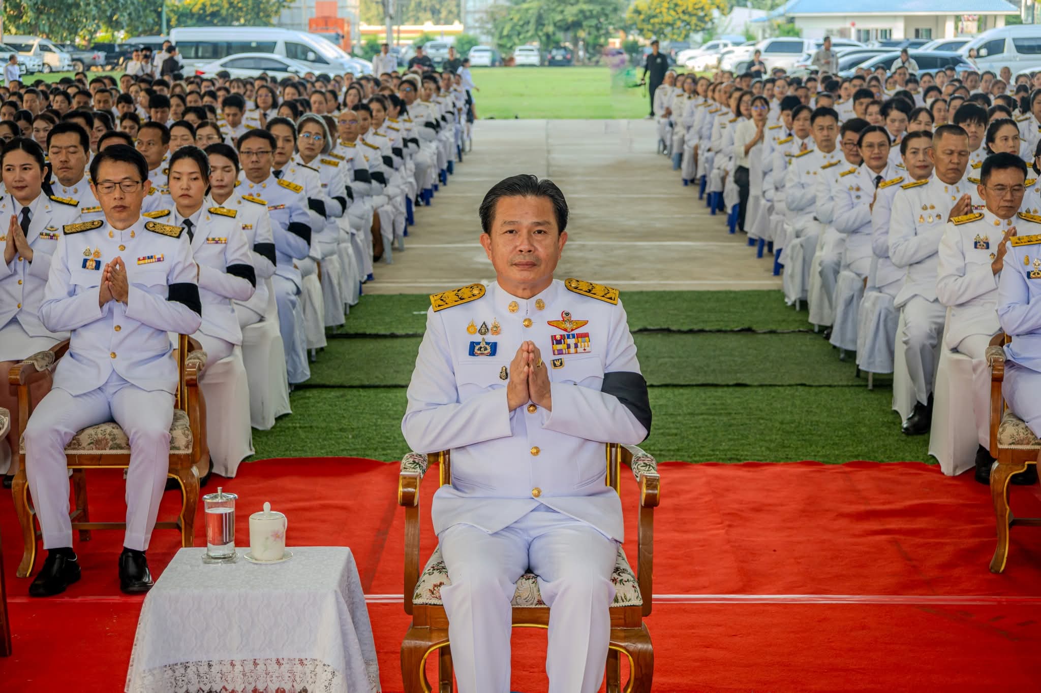 ศพช.พิษณุโลก เข้าร่วมประกอบพิธีทำบุญตักบาตรถวายพระราชกุศลและวางพวงมาลา เนื่องในวันนวมินทรมหาราช ๑๓ ตุลาคม ๒๕๖๙